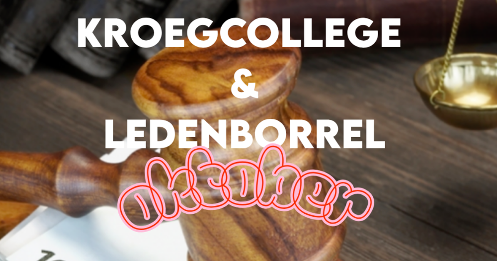 Kroegcollege ontmoet Ledenborrel